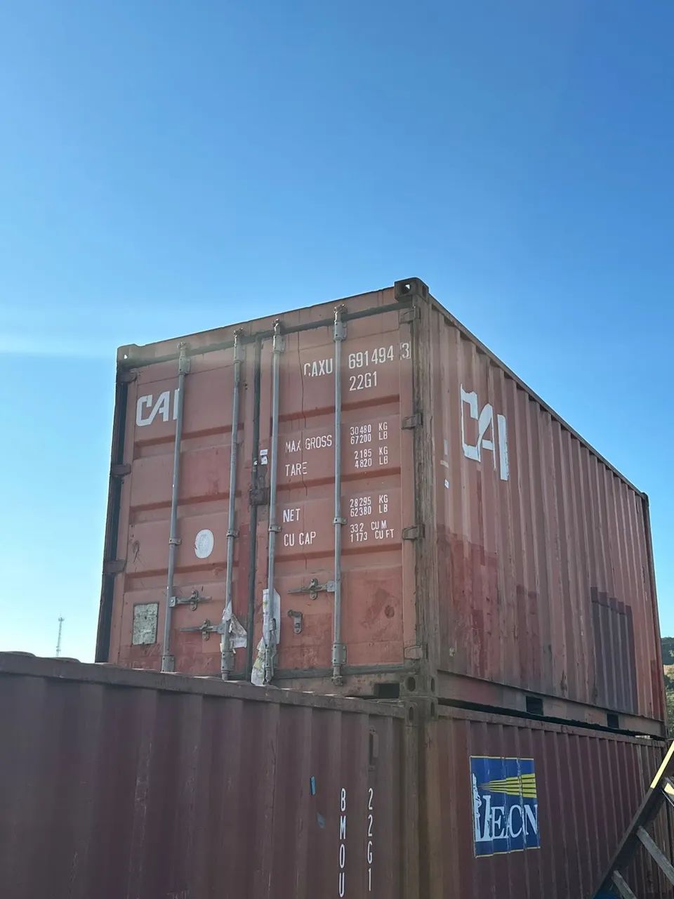 Container Marítimo / Contêiner 20 Pés 6 metros  - Foto 4