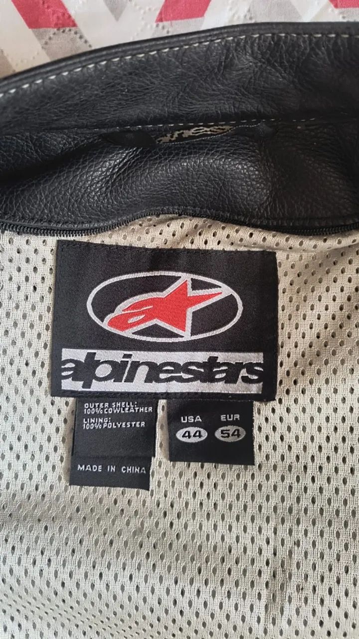Jaqueta de Couro Esportiva Alpinestar - Foto 4