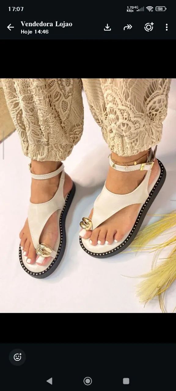SANDALIA LUXO!!! - Foto 2