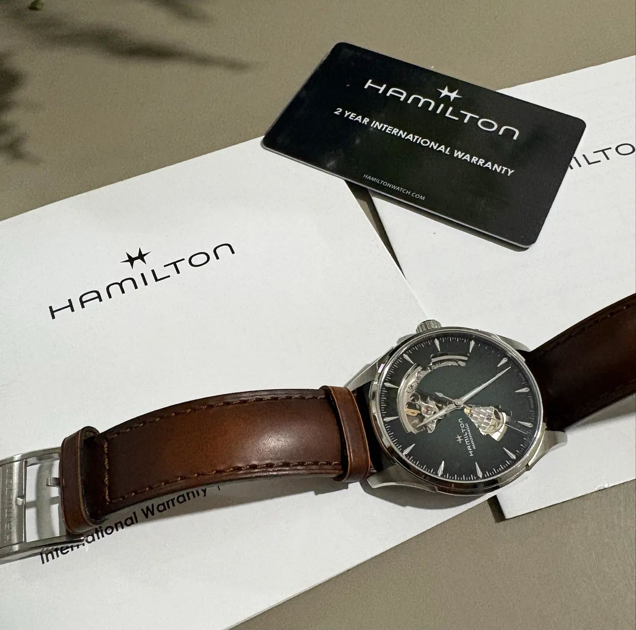 Relógio Hamilton Open Heart Jazzmaster - Foto 4