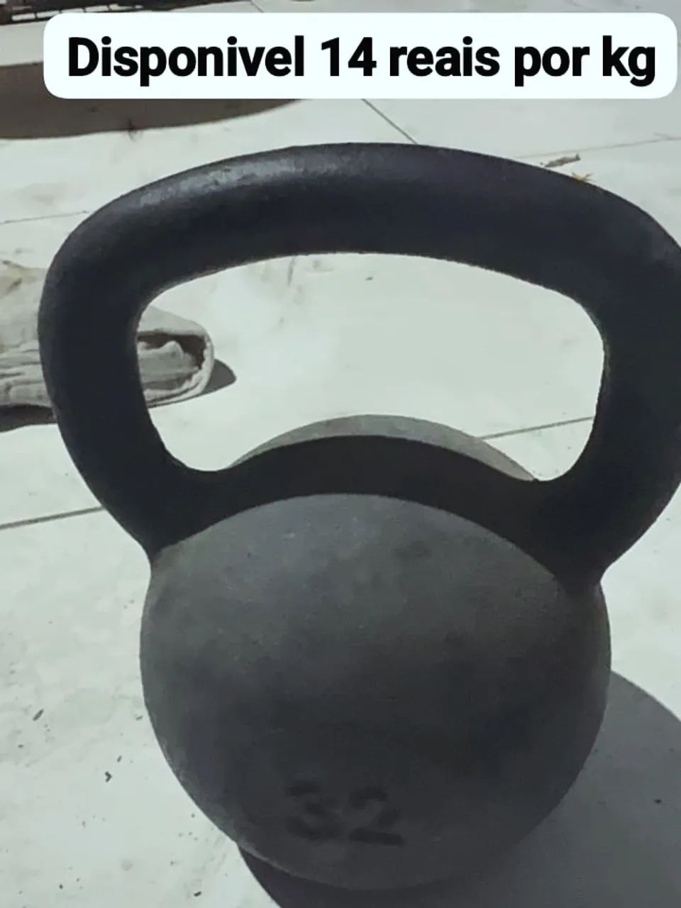 Bola de peso kettlebell vários pesos  - Foto 3