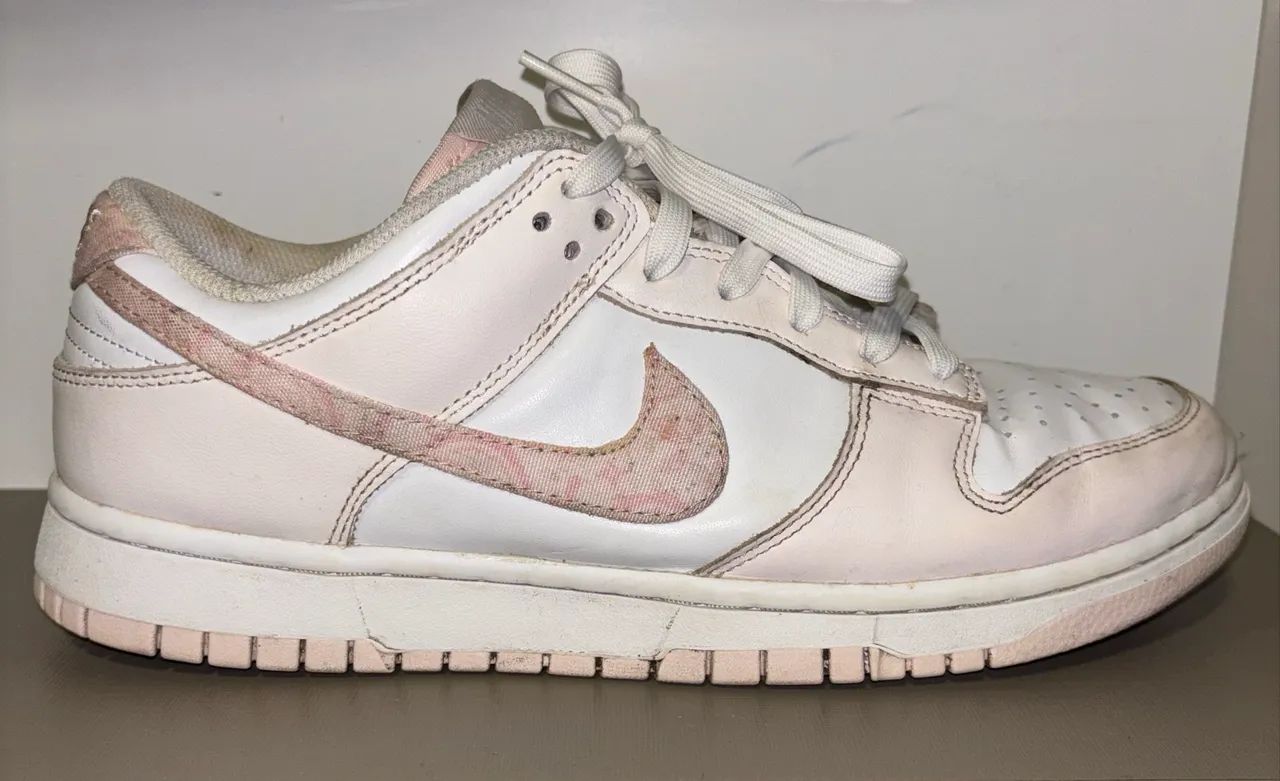 Nike Dunk Branco e Rosa - Foto 3