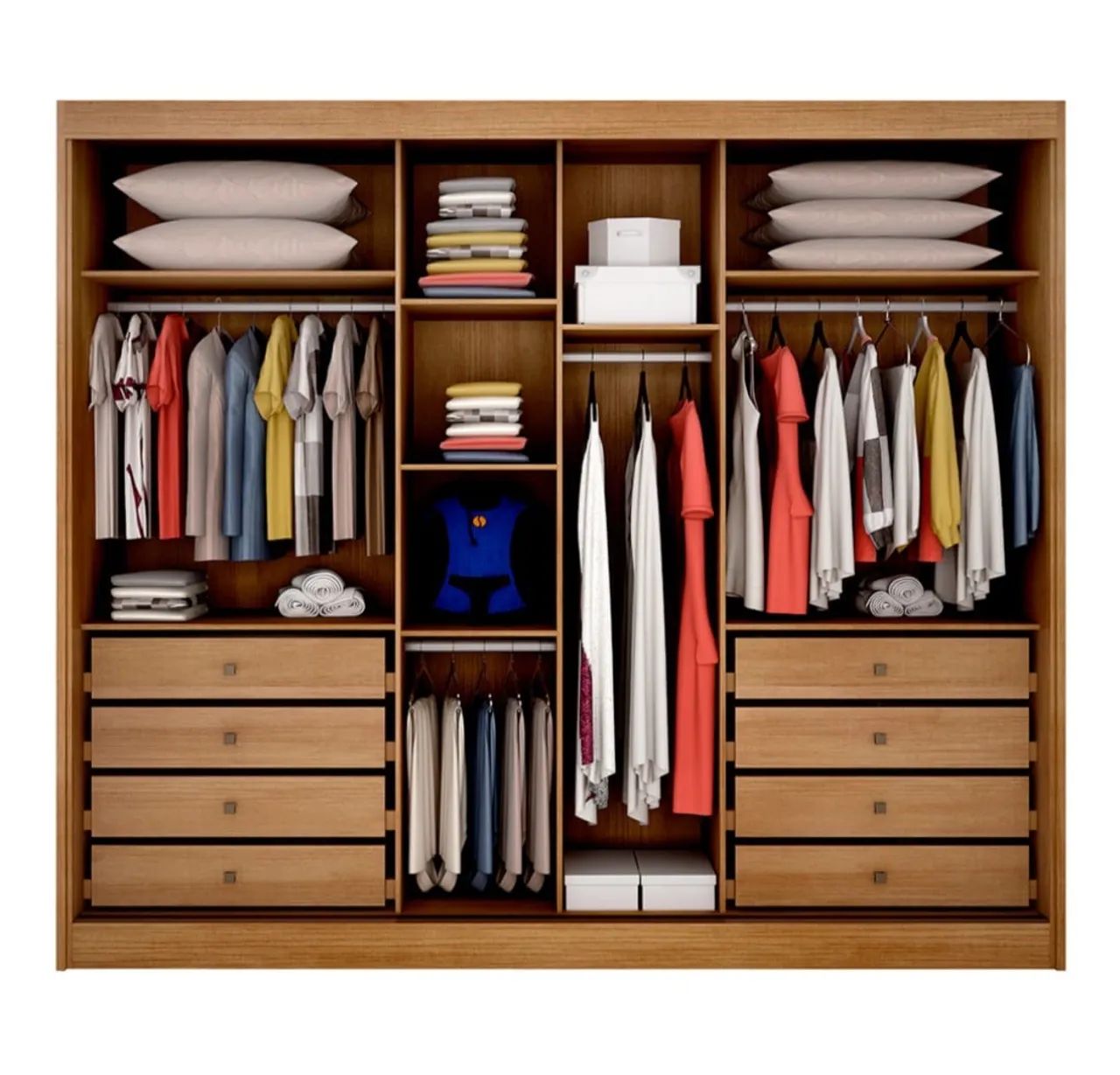 GUARDA ROUPA DIAMOND*     (_100% MDF 8 GAVETAS_)   - Foto 5