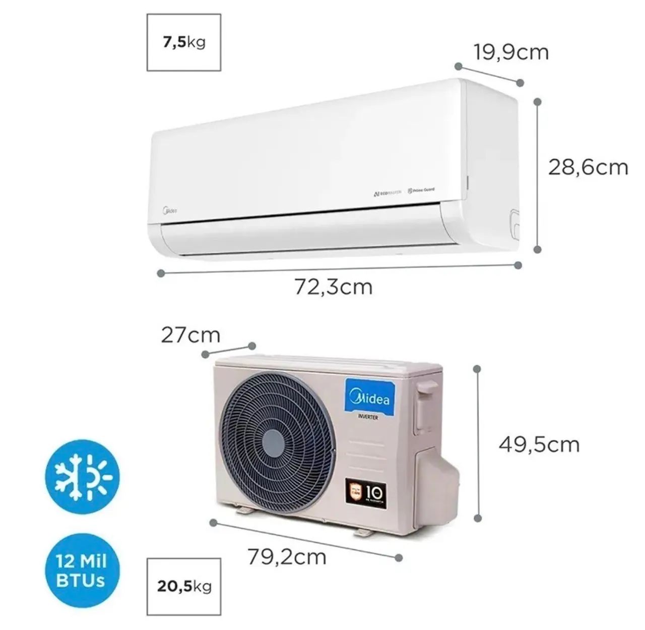 Ar condicionado 12.000 btus  - Foto 5