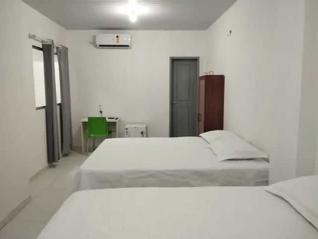 otima pousada em barrerinhas quartos para 2,3 e 4 pessoas 100 mt beira rio