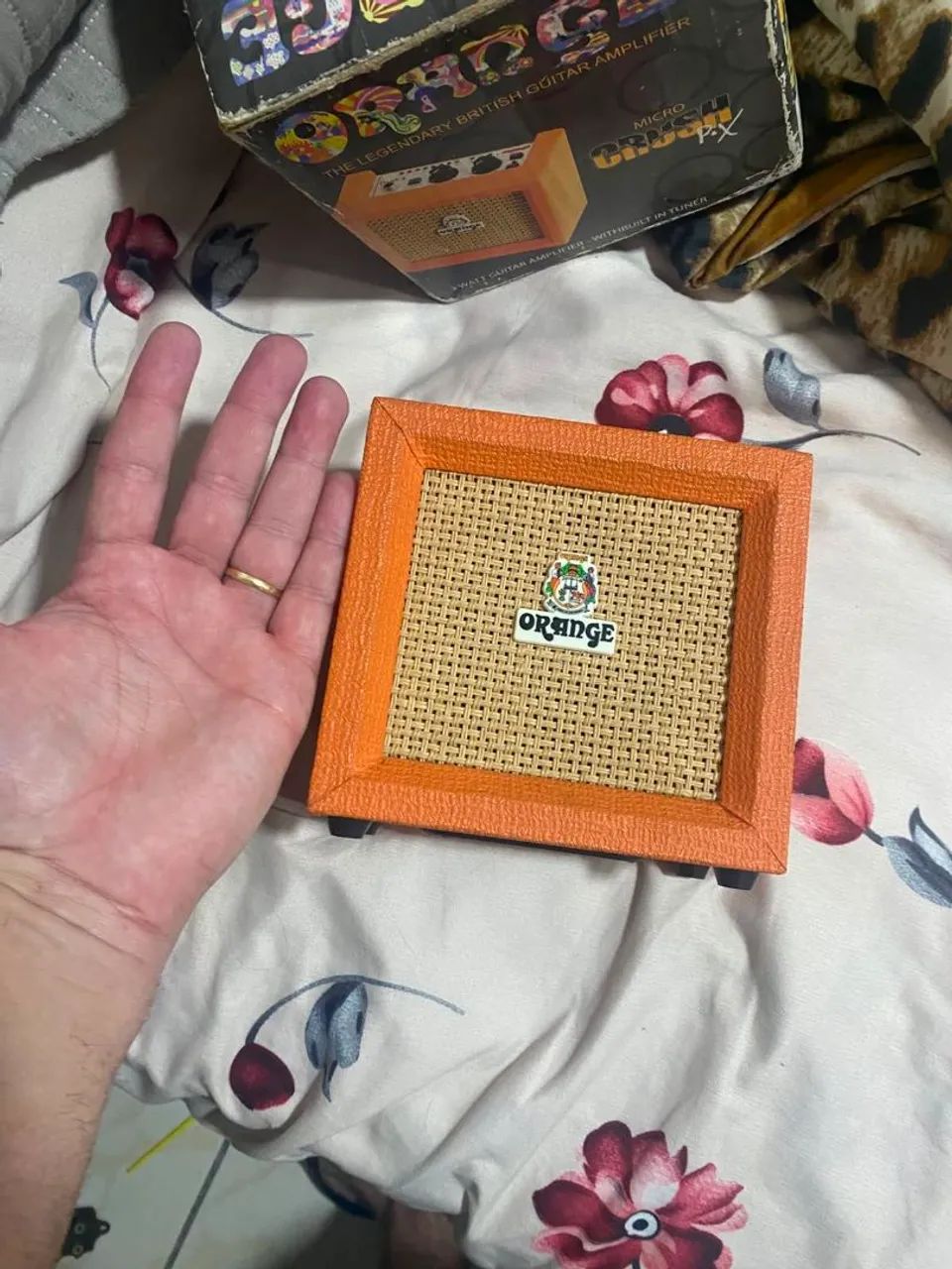 Caixa amplificada Orange micro crush 3w - Foto 4