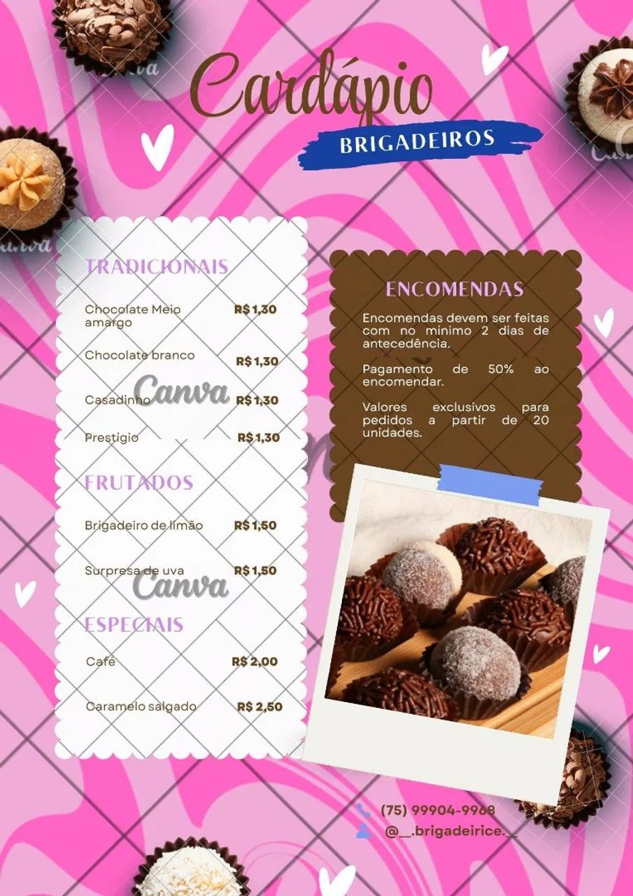 Brigadeiros simples, para frestas e gourmet  - Foto 2