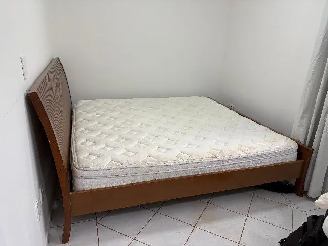 Cama e colchão KING SIZE - Foto 2