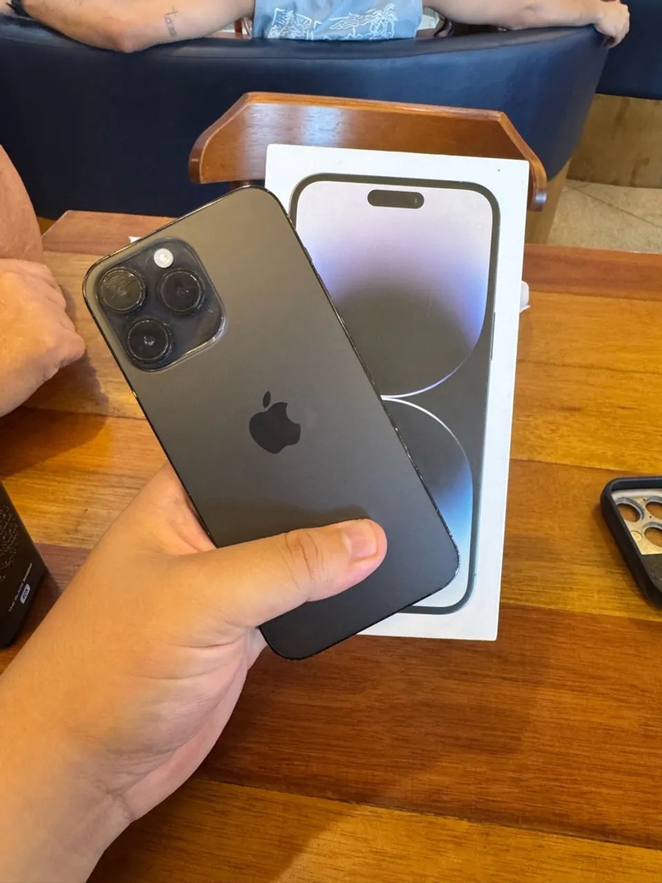 iPhone 14 Pro Max 256gb Preto (COM CAIXA E GARANTIA)