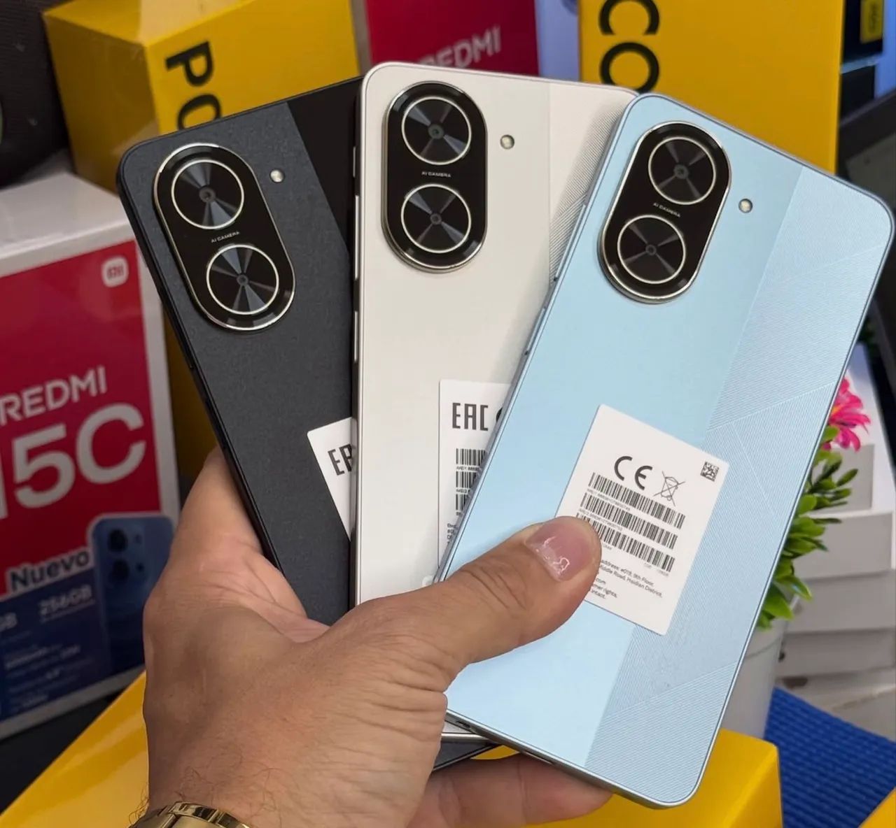 Xiaomi Poco c71 128/04 Azul Dourado Preto 