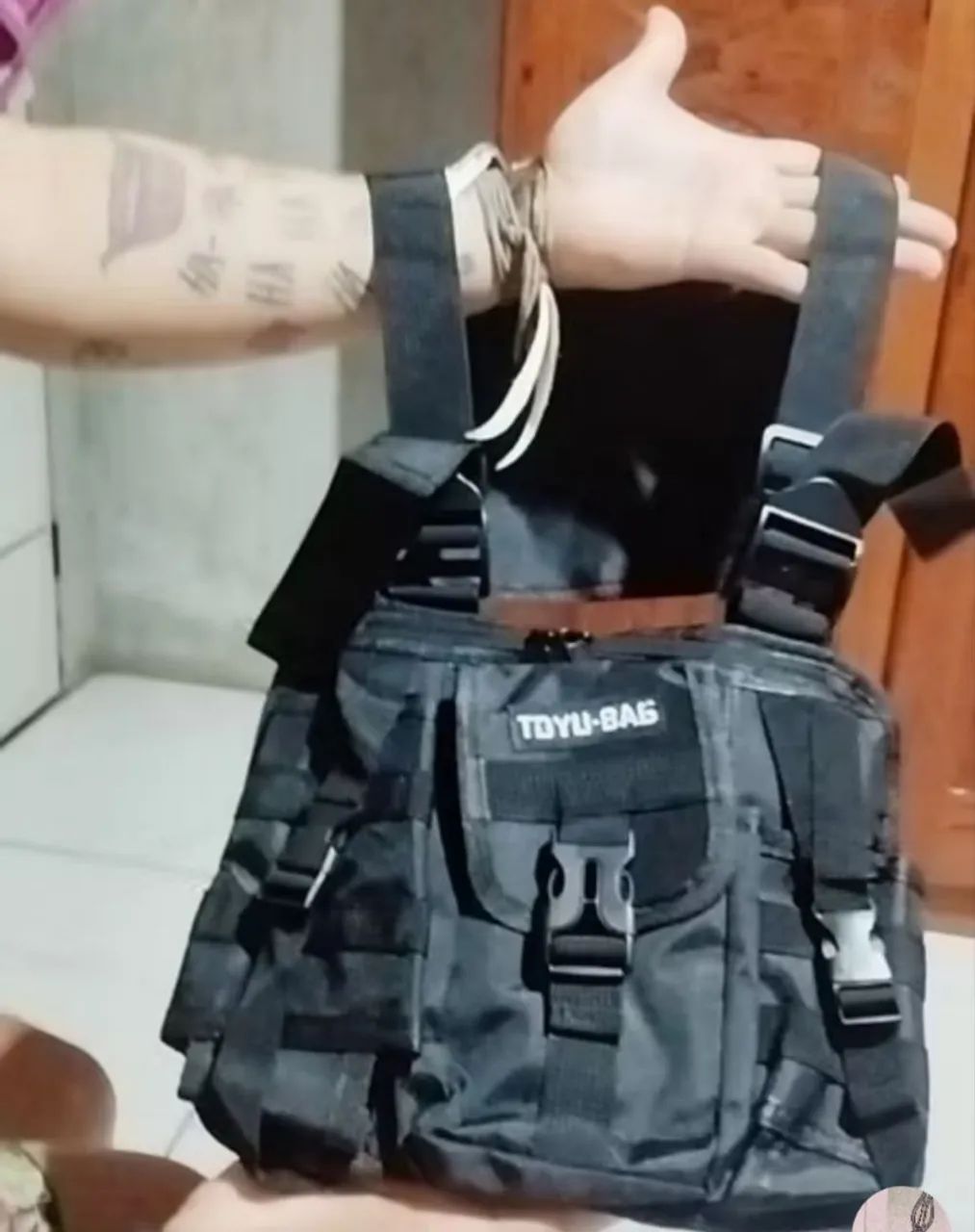 Bolsa de peitoral masculina - Foto 2