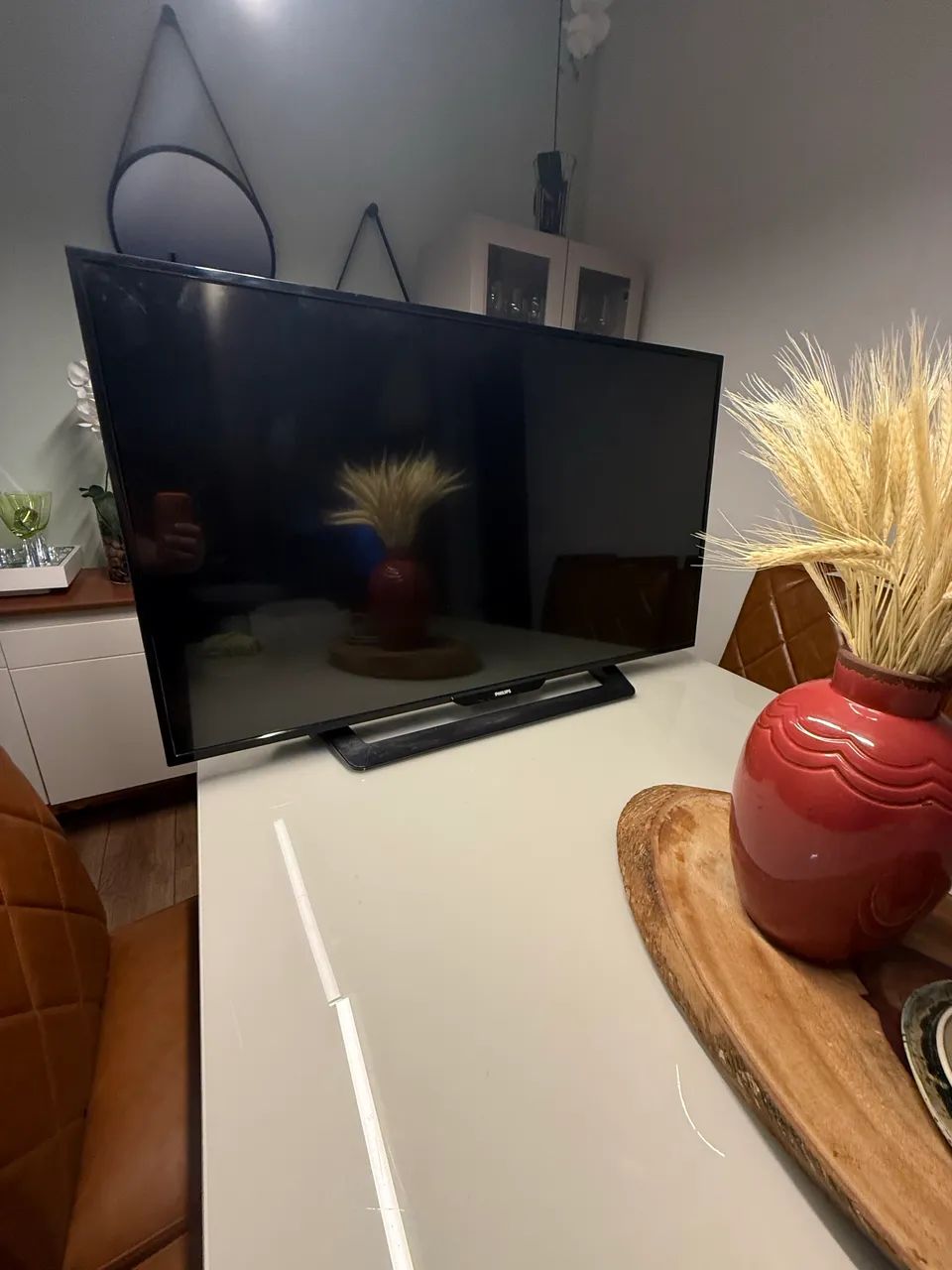 TV SAMSUNG 43 polegadas (Não é smart) + controle + cabos  - Foto 5