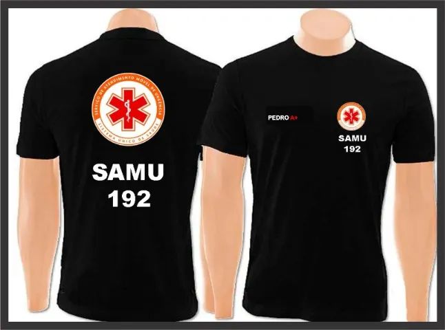Camiseta SAMU Personalizada - Foto 5