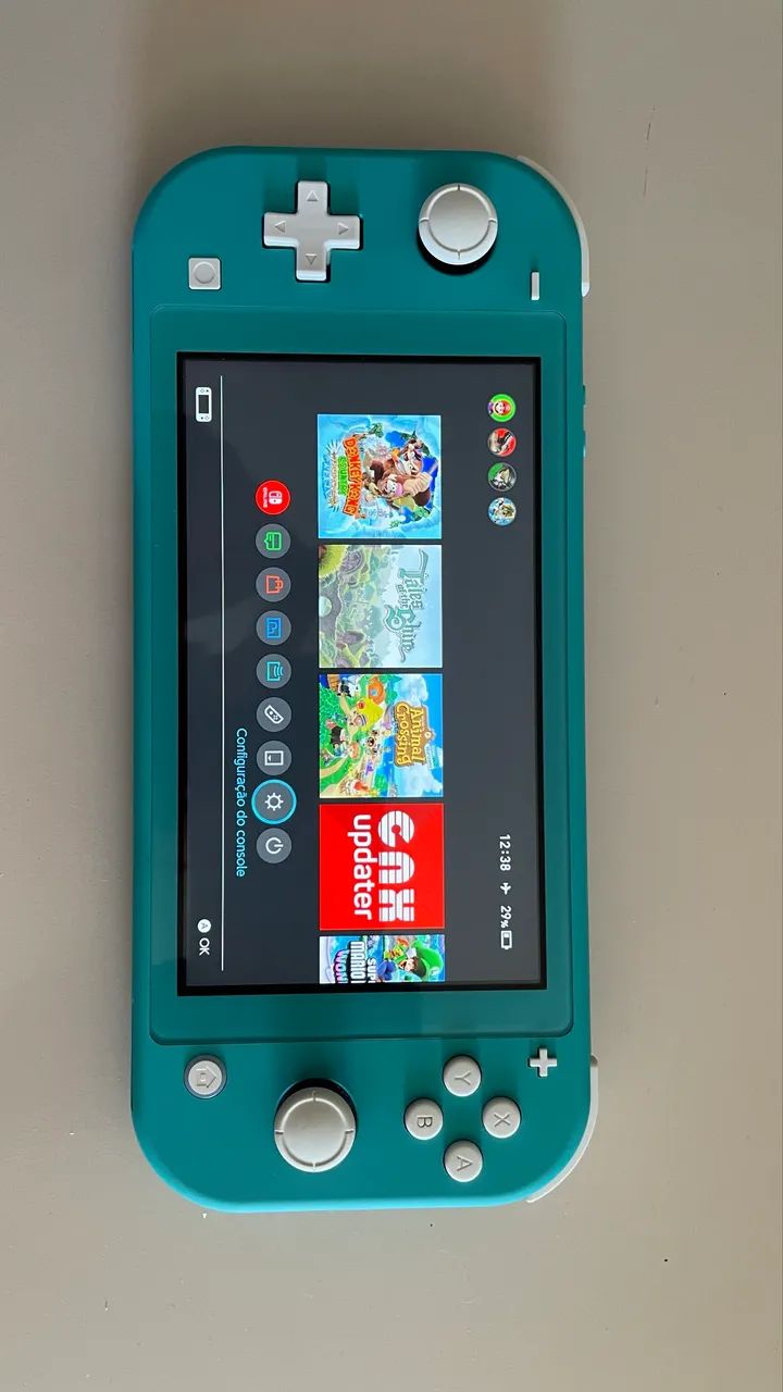 Nintendo Switch lite desbloqueado 