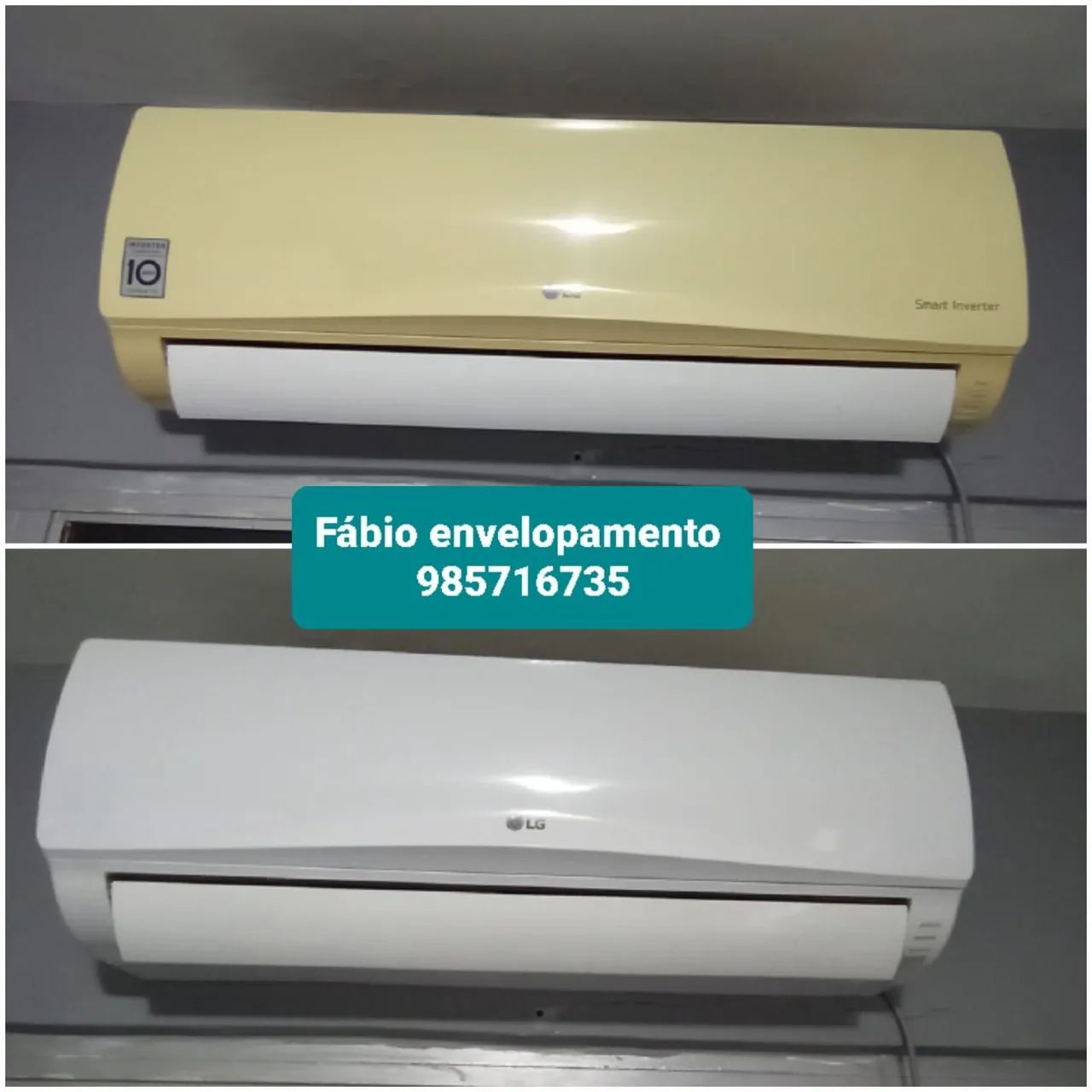 Envelopamento de ar condicionado  - Foto 3