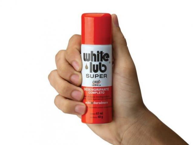 Mini Óleo Desengripante Spray White Lub 65ml Antiferrugem