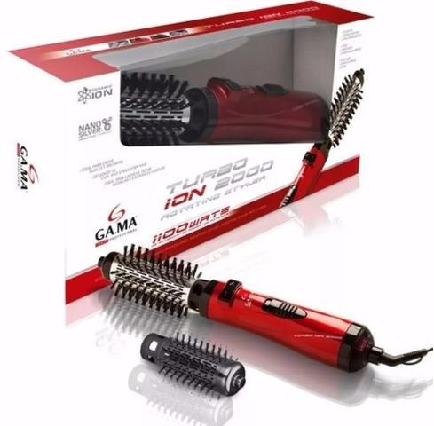 Escova Rotativa Gama Italy 1100w Íon Turbo Bivolt