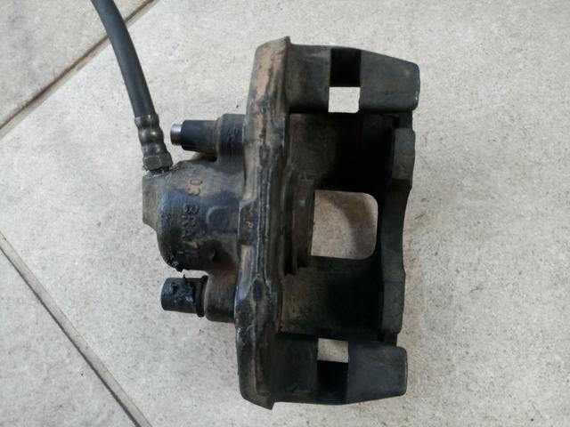 Pinças de freio e discos Gol G3 serve nos quadrados perfeito estado vendo separado tb - Foto 3