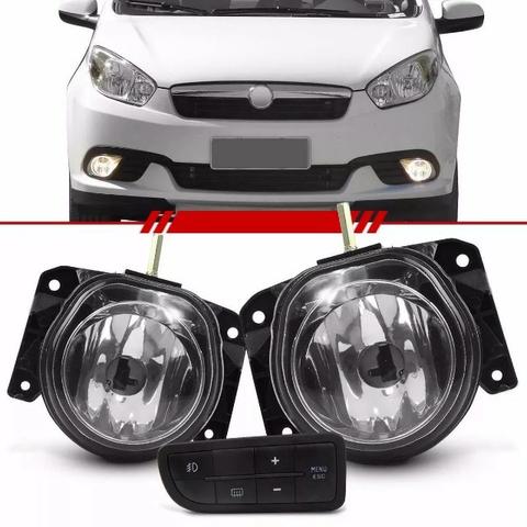 Kit Farol Milha Neblina Fiat Grand Siena 2012 2013 2014