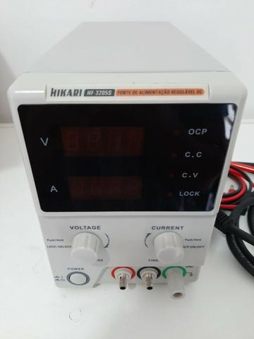 Fonte Alimentação Digital Ajustavel 32v 5a Hf-3205s Hikari - Foto 2