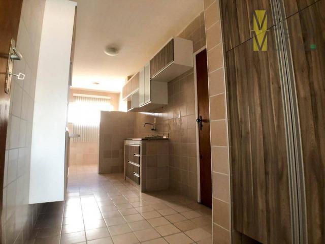 Apartamento projetado com 3 dormitórios, 2 vagas, à venda, 110 m², por r$ 275.000 - papicu - Foto 7
