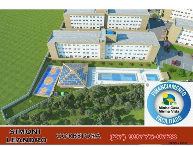 SCL - 34 - Apartamento 2 quartos, quintal, lazer completo, elevador, (entrada facilitada) - Foto 2