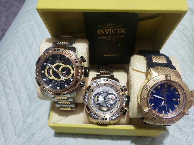 Coleção relógios INVICTA Originais - Foto 4