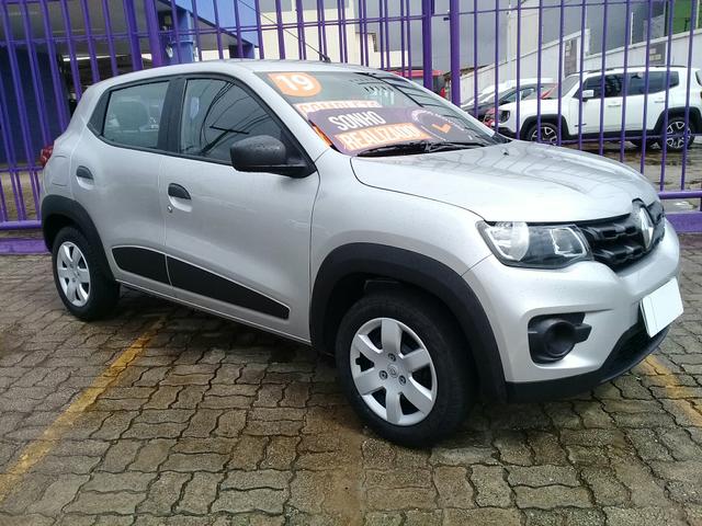 Kwid 1.0 zen 2018/2019 c/25.000km IPVA 2020 pago - Foto 2