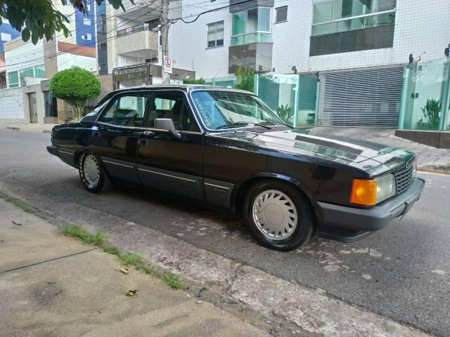 Opala diplomata 1988 completo carro placa preta leia discrição - Foto 4