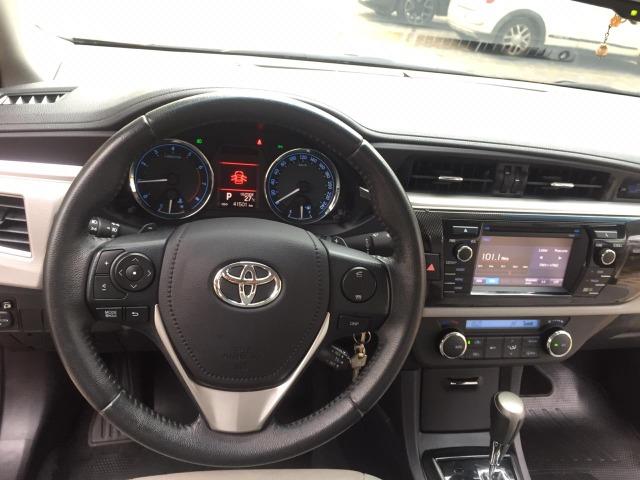 Corolla XEI 2.0 automático flex 2016/2017 - 42.000 km rodados - Foto 12