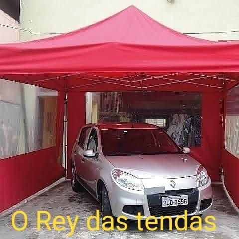 Tenda sanfonada com garantia e velcro grátis - Foto 3