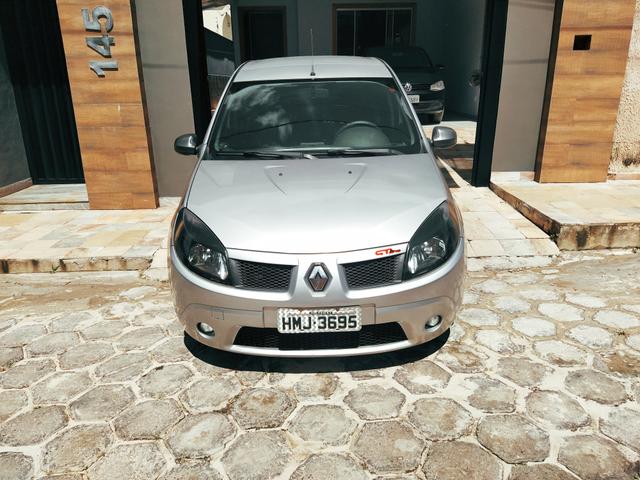 Sandero 1.6 8v (completo de tudo) - Foto 4