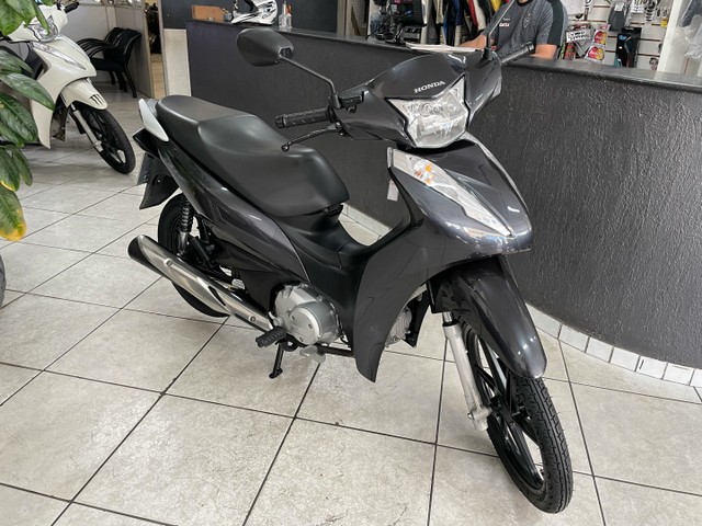 HONDA BIZ 125 2019 CINZA