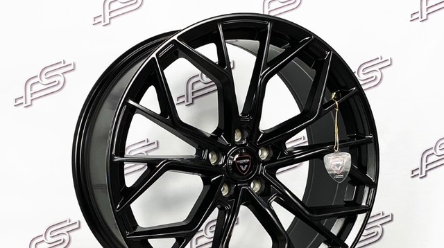 Rodas Vittoria Leeds Preto Semi-Brilho 5x112 - 19x8,5 - Foto 4