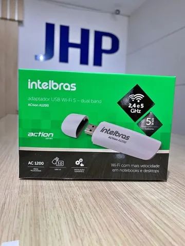 Adaptador usb Action A1200 intelbras - até 3x sem juros - Loja Fisica 