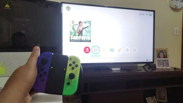 Vendo Nintendo switch com conta Nintendo online de 1 ano