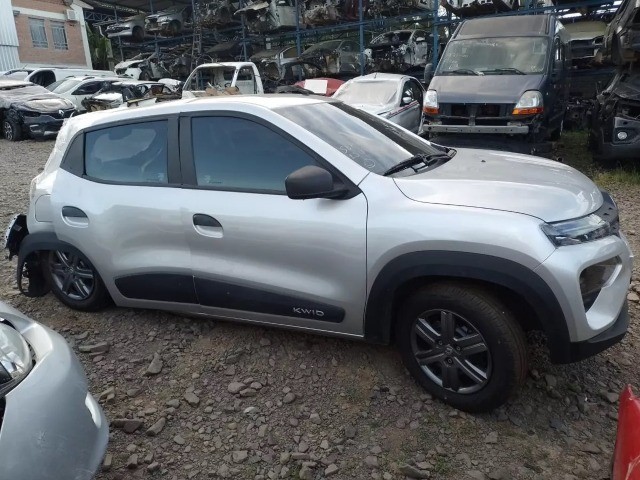 Renault Kwid 2022 Parachoque Airbag Retrovisor Farol Porta Motor Lanterna Sucata - Foto 4