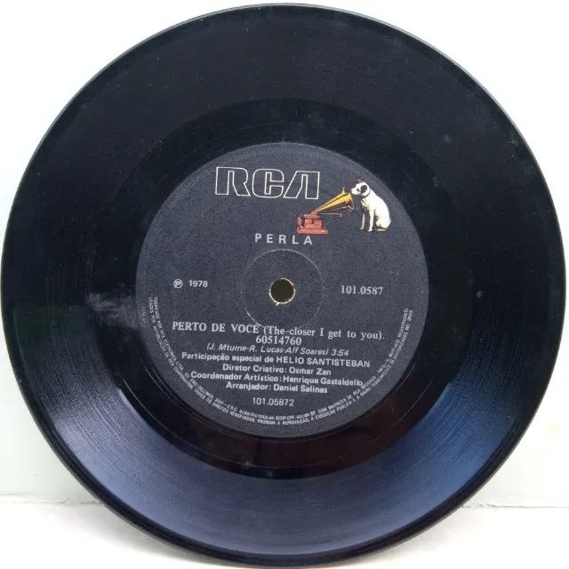 Disco Vinil (Compacto) Perla - Conservado - Foto 3
