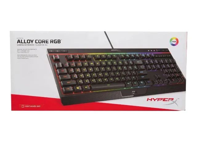 Teclado Gamer Hyperx Alloy Core Rgb ABNT2 - Foto 5