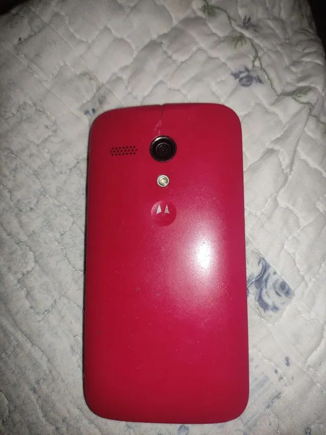 Motorola Moto G4 Plus Preto Vermelho