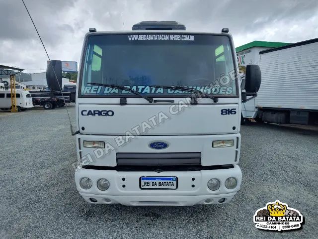 Ford Cargo 816 S Plataforma Guincho Completo Ar Condicionado - Foto 2