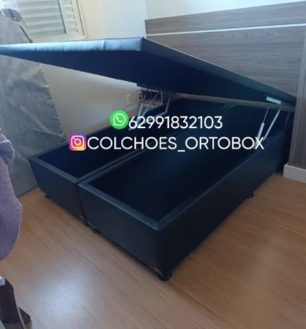 Box Baú casal bi partido em ate 10x no cartão