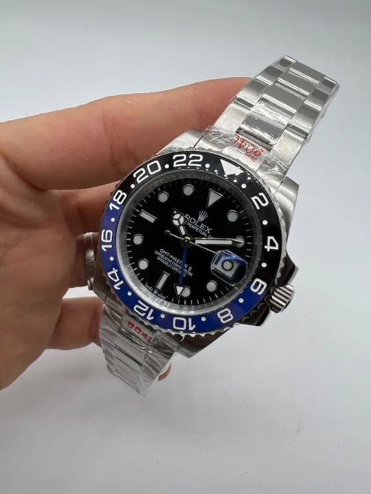 Rolex GMT Master II Batman- Azul e Preto - Acessórios - Centro