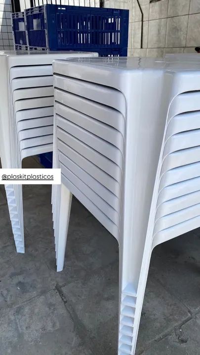 Mesa de plástico | quadrada - Foto 2