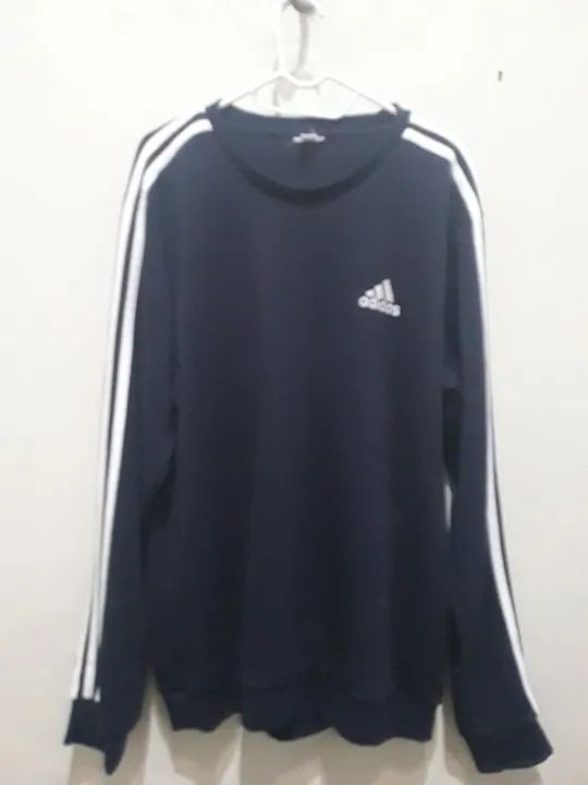 Moletom Adidas Essentials 3 Listras Masculino - Foto 4