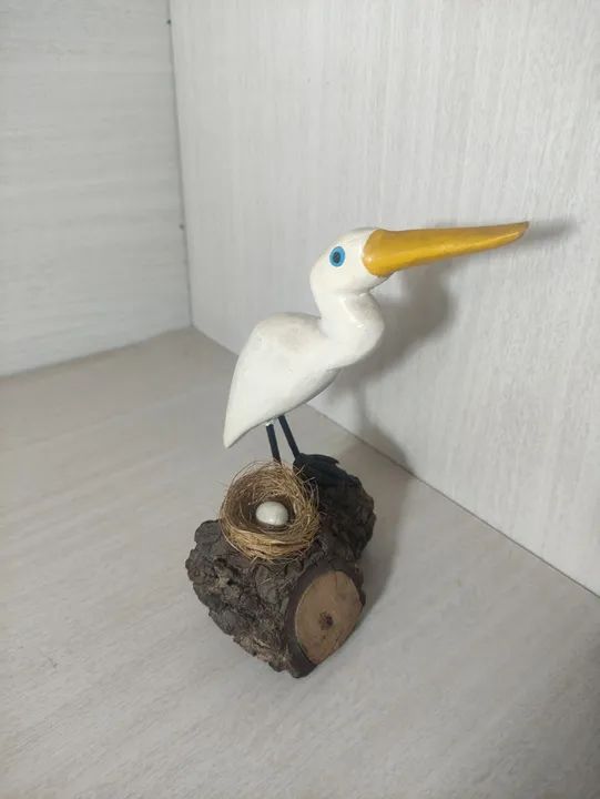 Garça e seu lindo ninho 