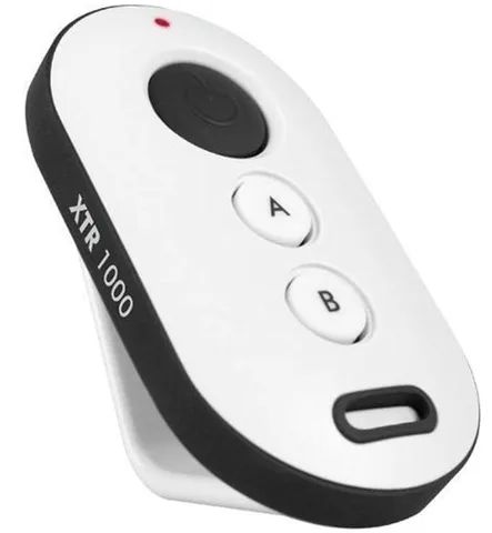 Controle Remoto Intelbras XTR1000 para  Acesso Branco/Preto