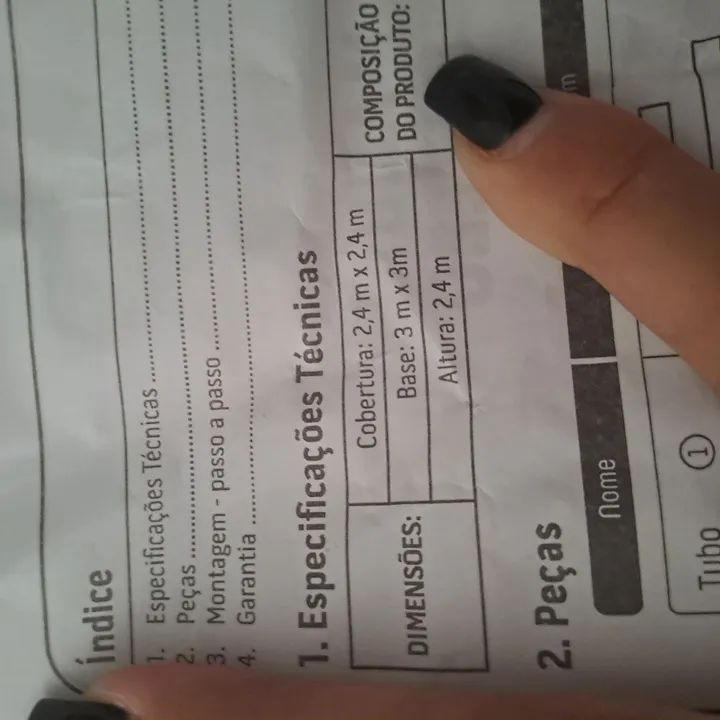 Tenda 3 x 3 - Foto 5