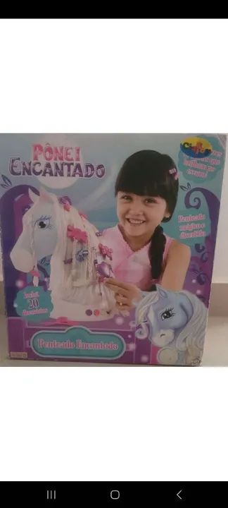 Pônei encantado - penteados