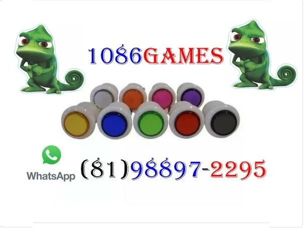 Botões para maquina Flipera e arcade